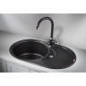 Кухонная мойка GRANULA GR-7801 черный 7801 CHEPHYII
